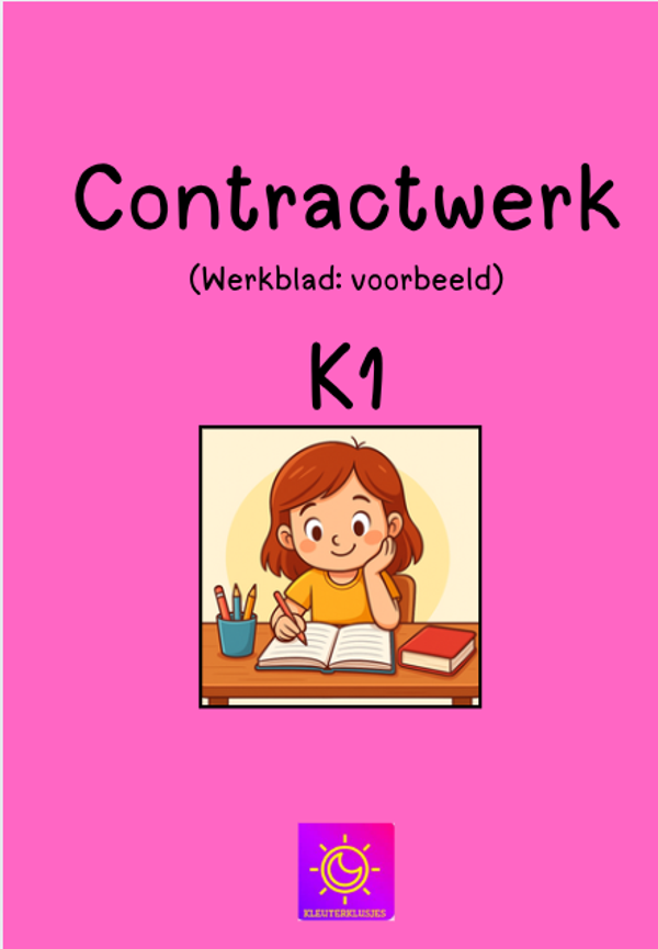 Contractwerk: eerste kleuter