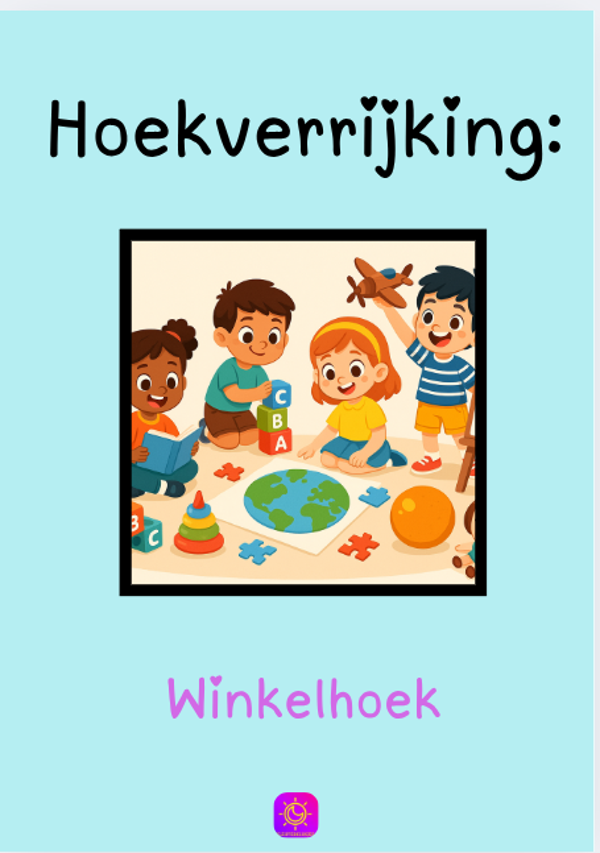 Hoekverrijking: winkelhoek.