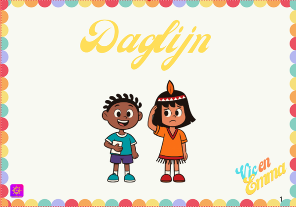 Daglijn: Vic en Emma (K2-K3)