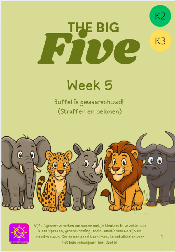 De big Five: week 5 (K2/3)
