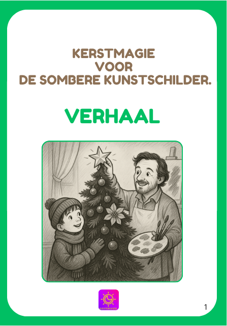 Verhaal: Kerstmagie voor de sombere kunstschilder.