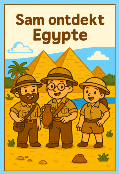 Verhaal: Sam ontdekt Egypte.