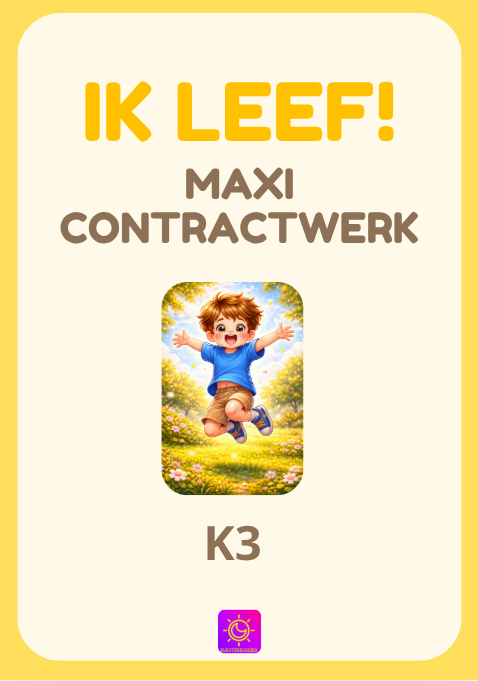 Maxi-contractwerk: Ik leef! K3 (Vier weken-bundel)