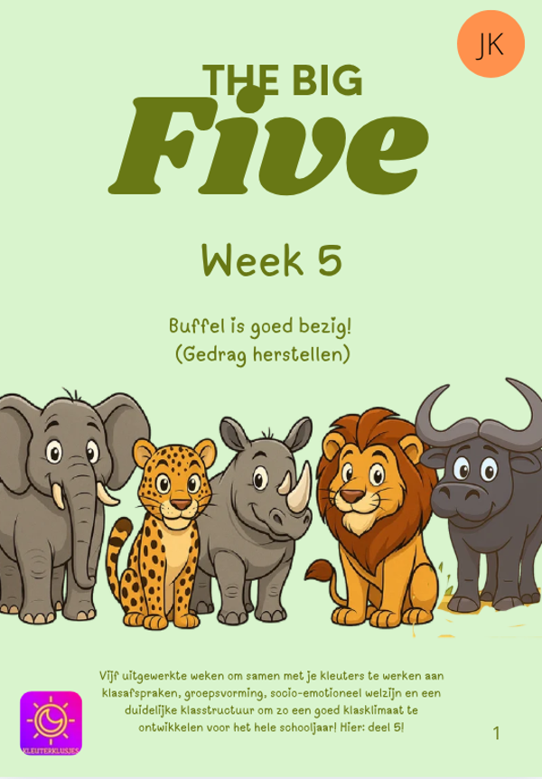 The Big Five week 5 (JK)