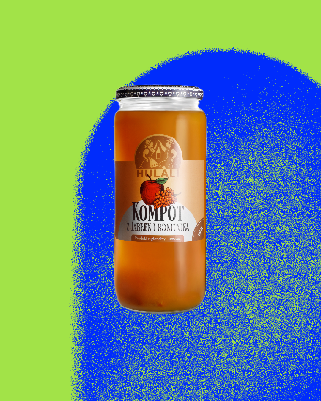 Kompot rokitnik-jabłko