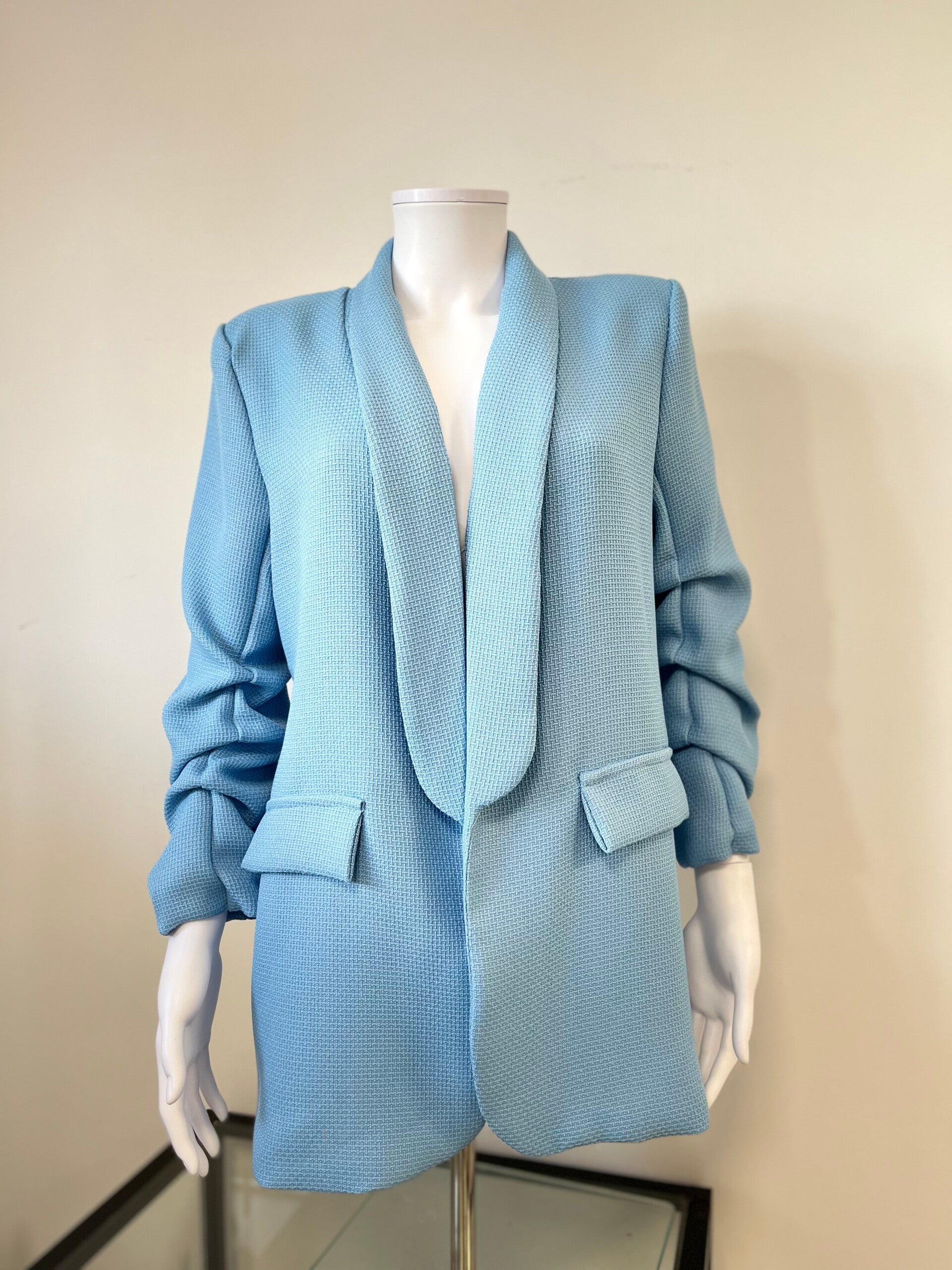 COAT LIGHT BLUE