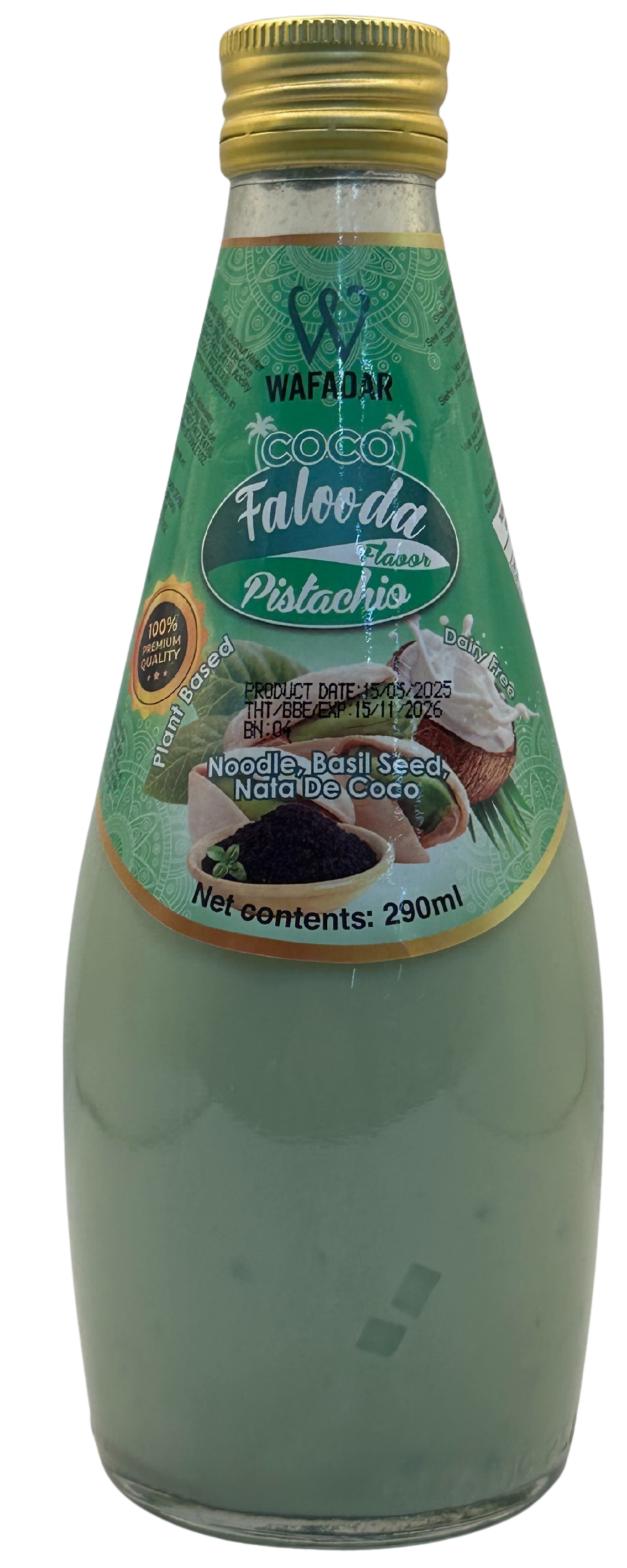 Falooda Pistachio Flavor (Wafadar) 290 ML