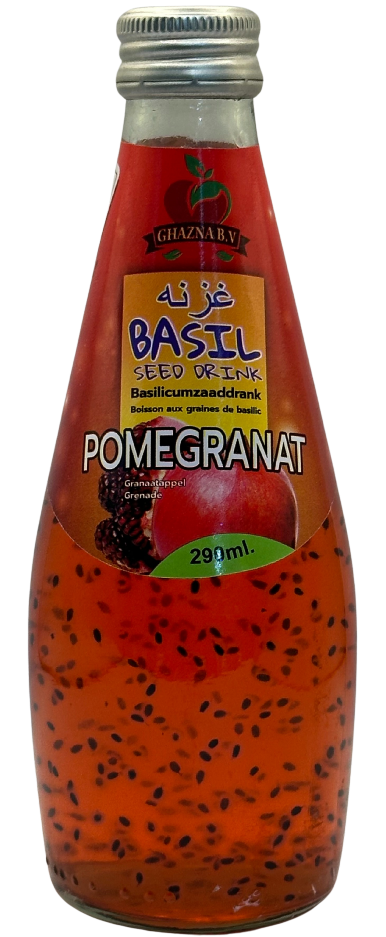 Pomegranate Bsil Seeds Drink (Ghazna B.V) 290 ML