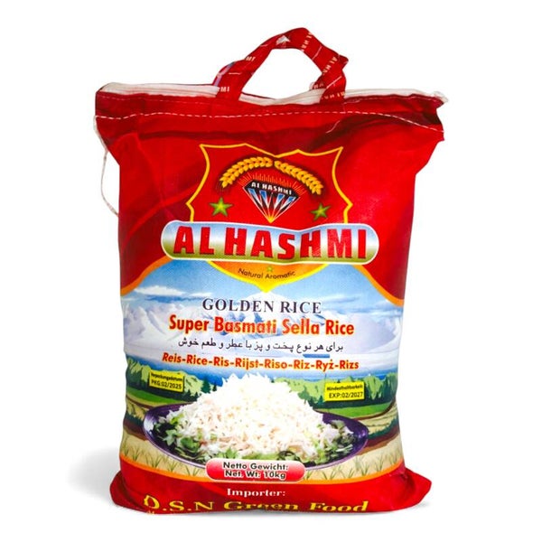 Super Basmati Sella Rice (Alhashmi)