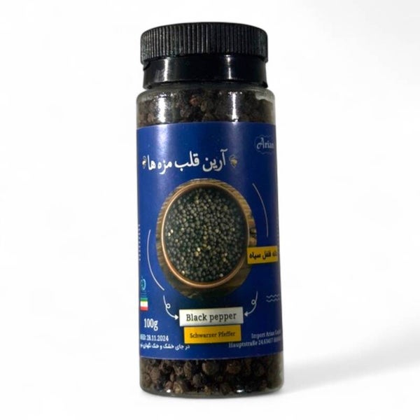 Black Pepper Whole (Arian) 100 Grams