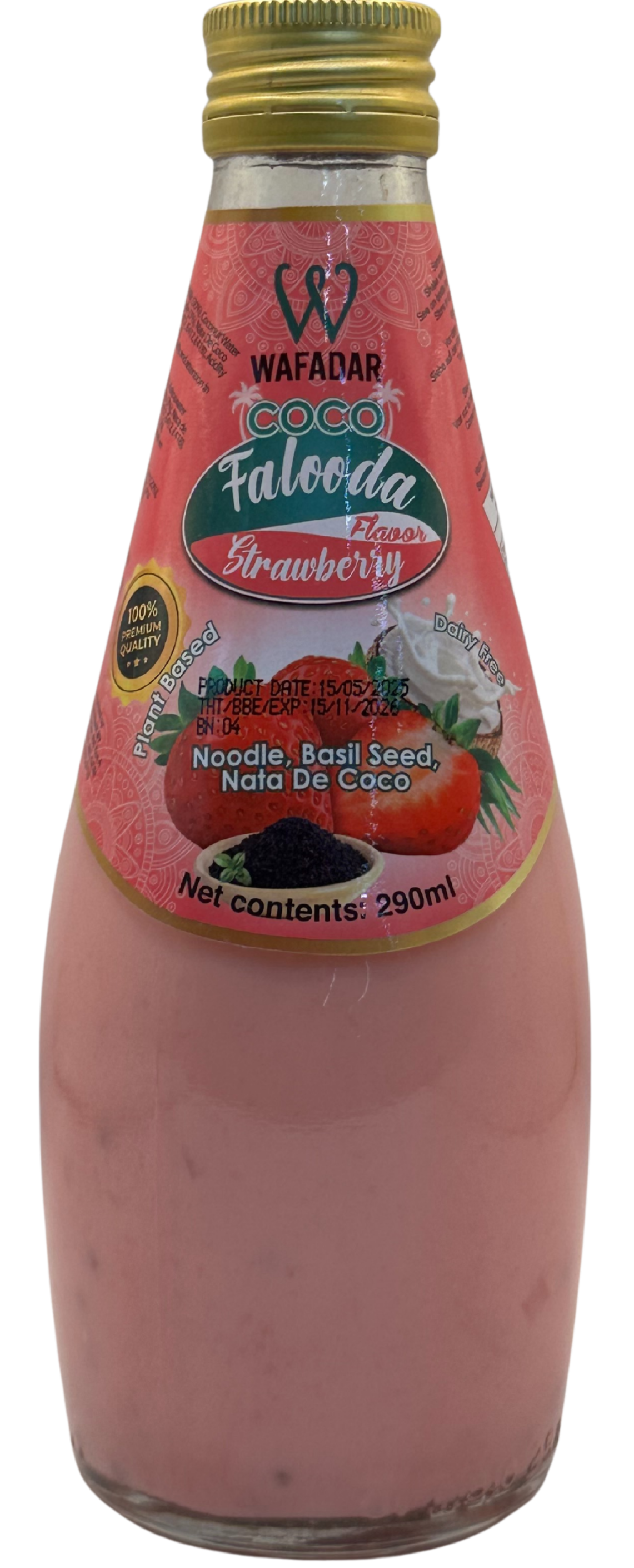Falooda Strawberry Flavor (Wafadar) 290 ML