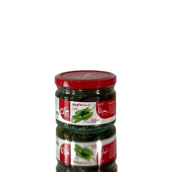 Pickled Jalapeno Peppers (Bijan) 220g