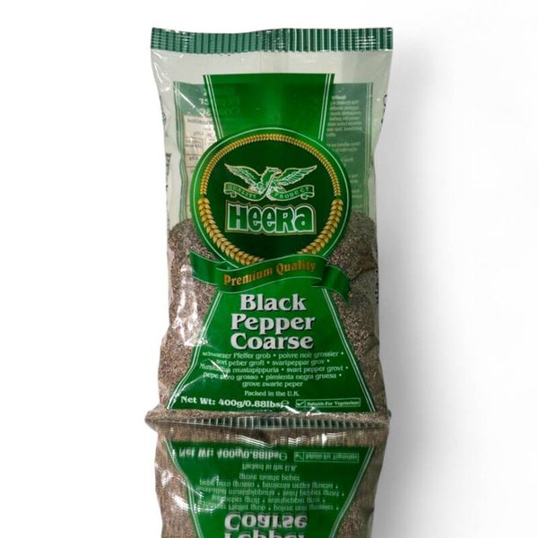 Black Pepper Coarse (Heera) 400 Grams