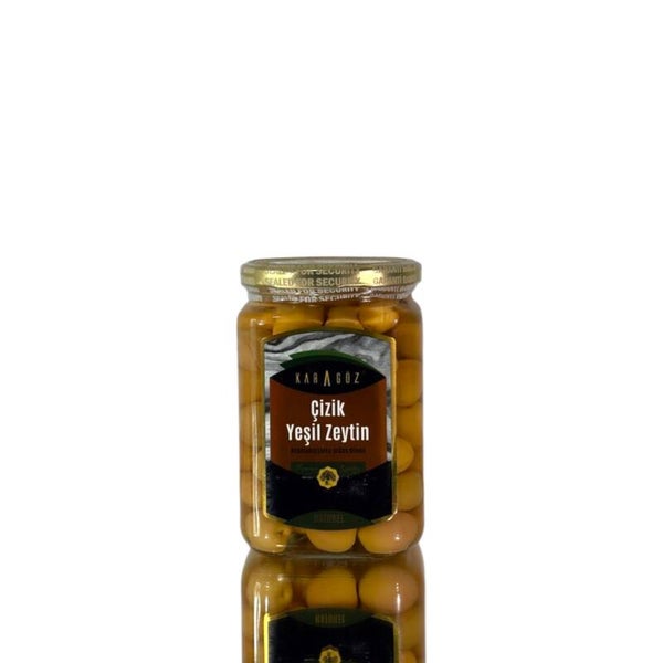 Scratched Green Olive	(Karagoz) 750g