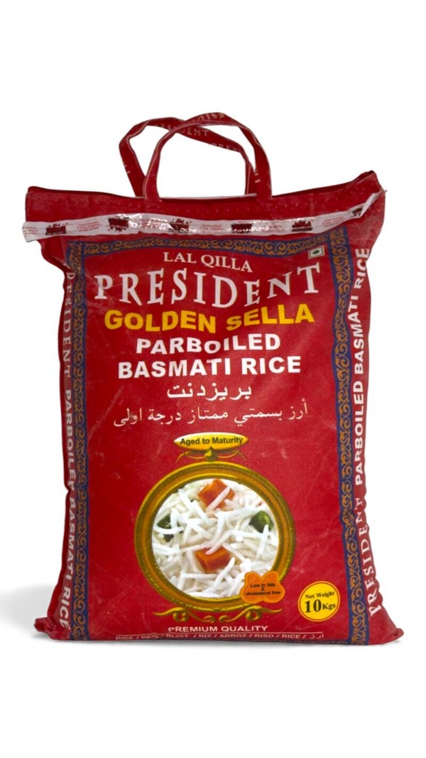 Golden Sella Parboiled Basmati Rice (Lal Qilla)