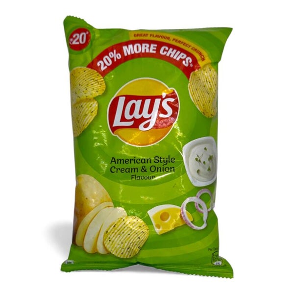 American Style Cream & Onion Flavour (Lays) 50g