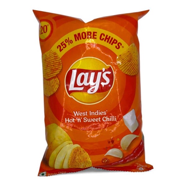 West Indies' Hot n Sweet Chili (Lays) 50g