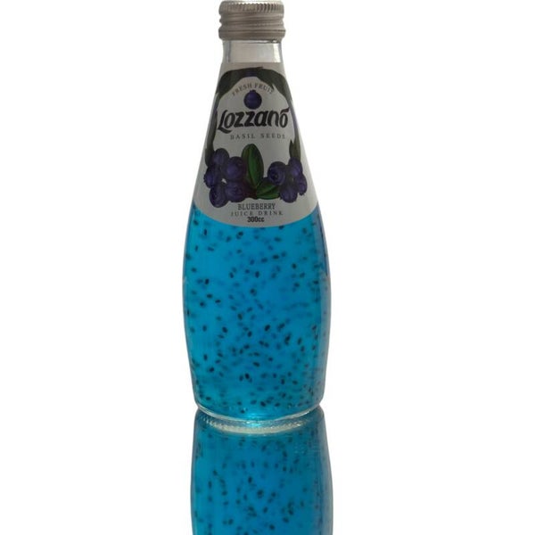 Basil Seeds Blueberry Drink (Lozzano) 320 ML