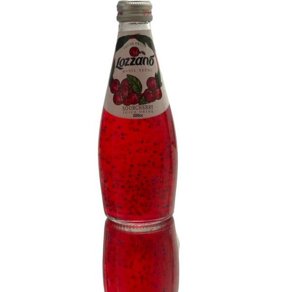 Basil Seeds Sour Cherry Drink (Lozzano) 320 ML