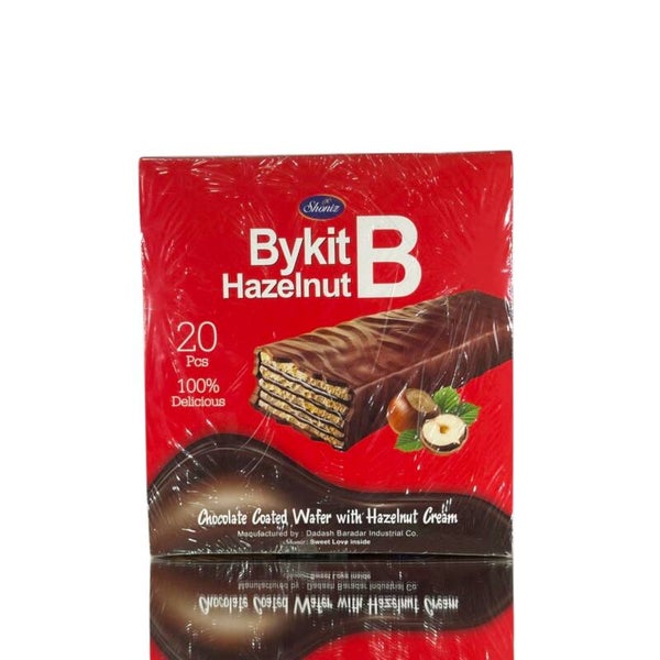 Bykit Hazelnut Chocolate Coated Wafer (Shoniz) 20pcs