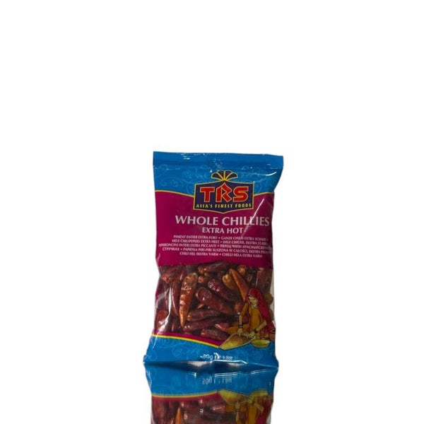 Whoole Chillies  Extra Hot (TRS) 50 Grams