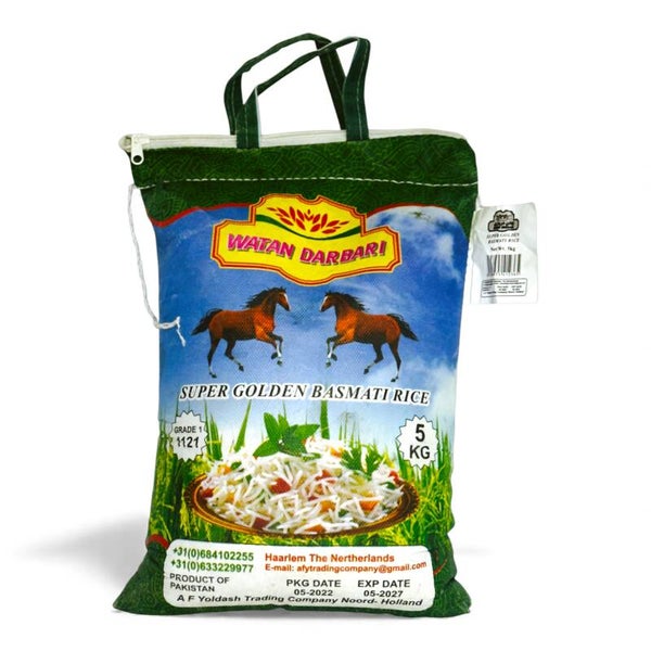 Super Golden Basmati Rice (Watan Darbari)