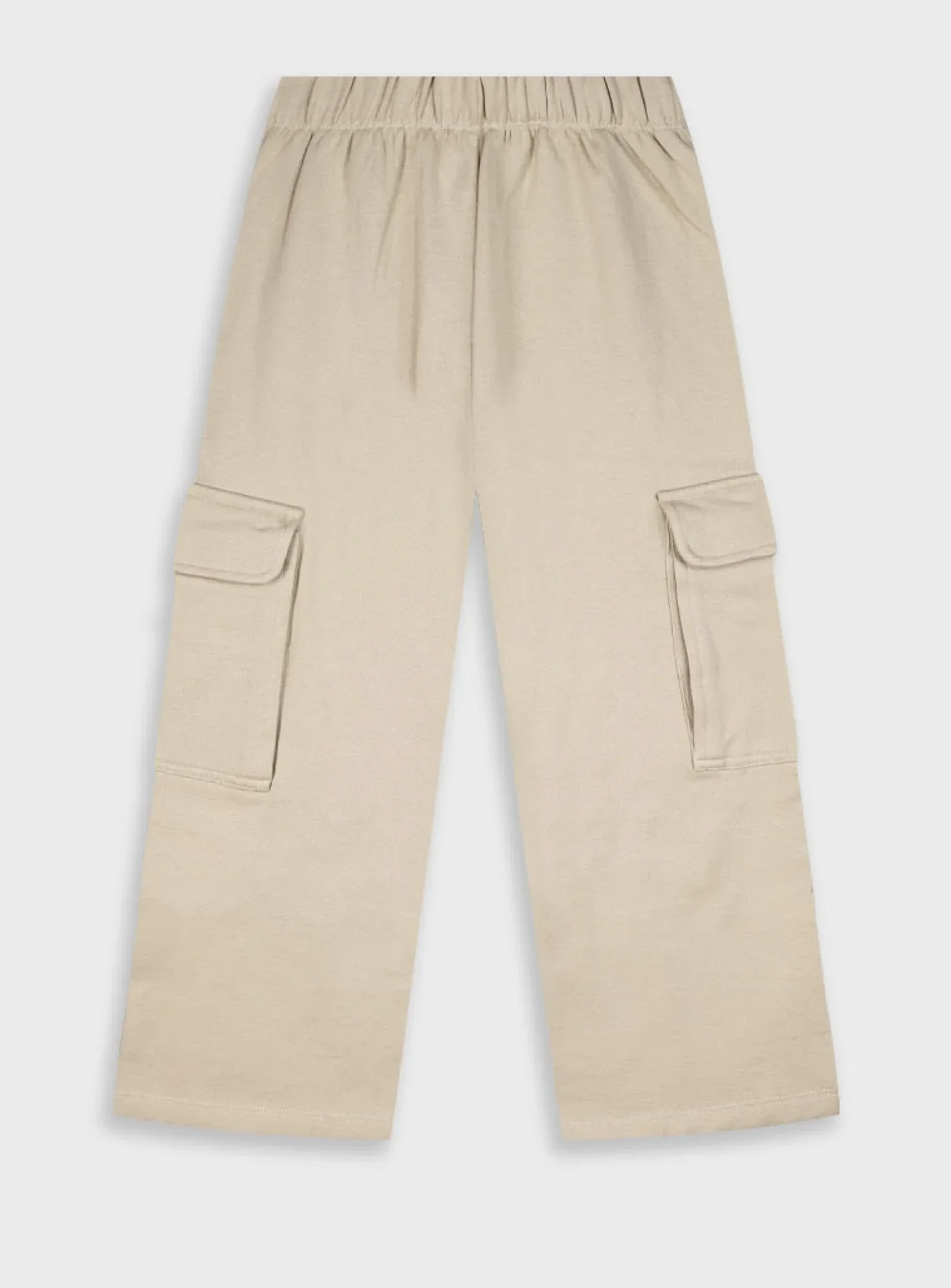 Pantalone cargo beige