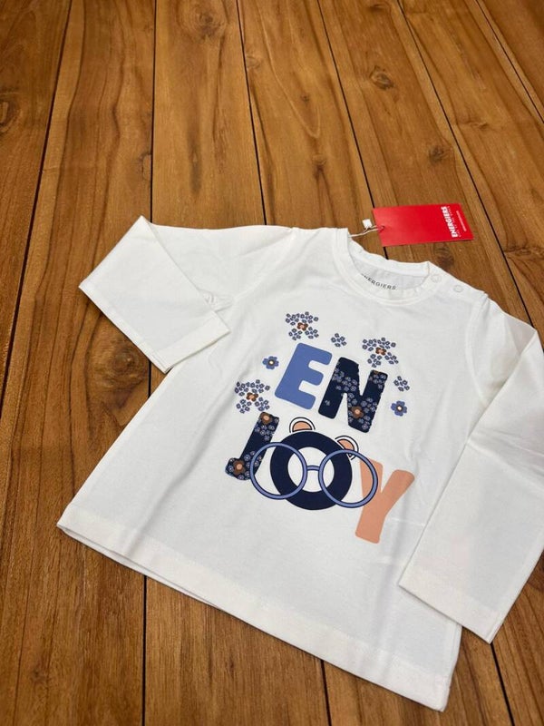 Maglia caldo cotone stampata