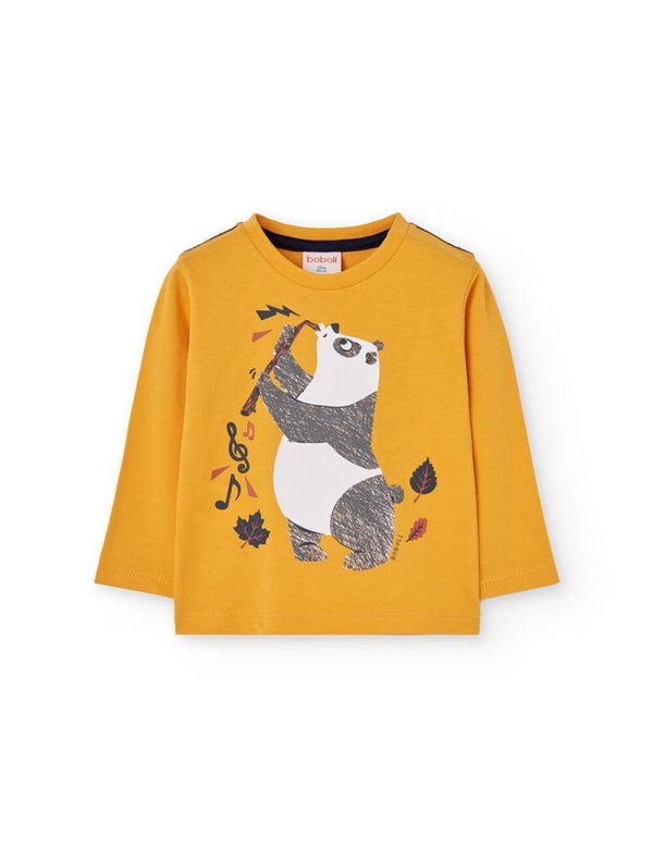 Maglietta Boboli panda flauto