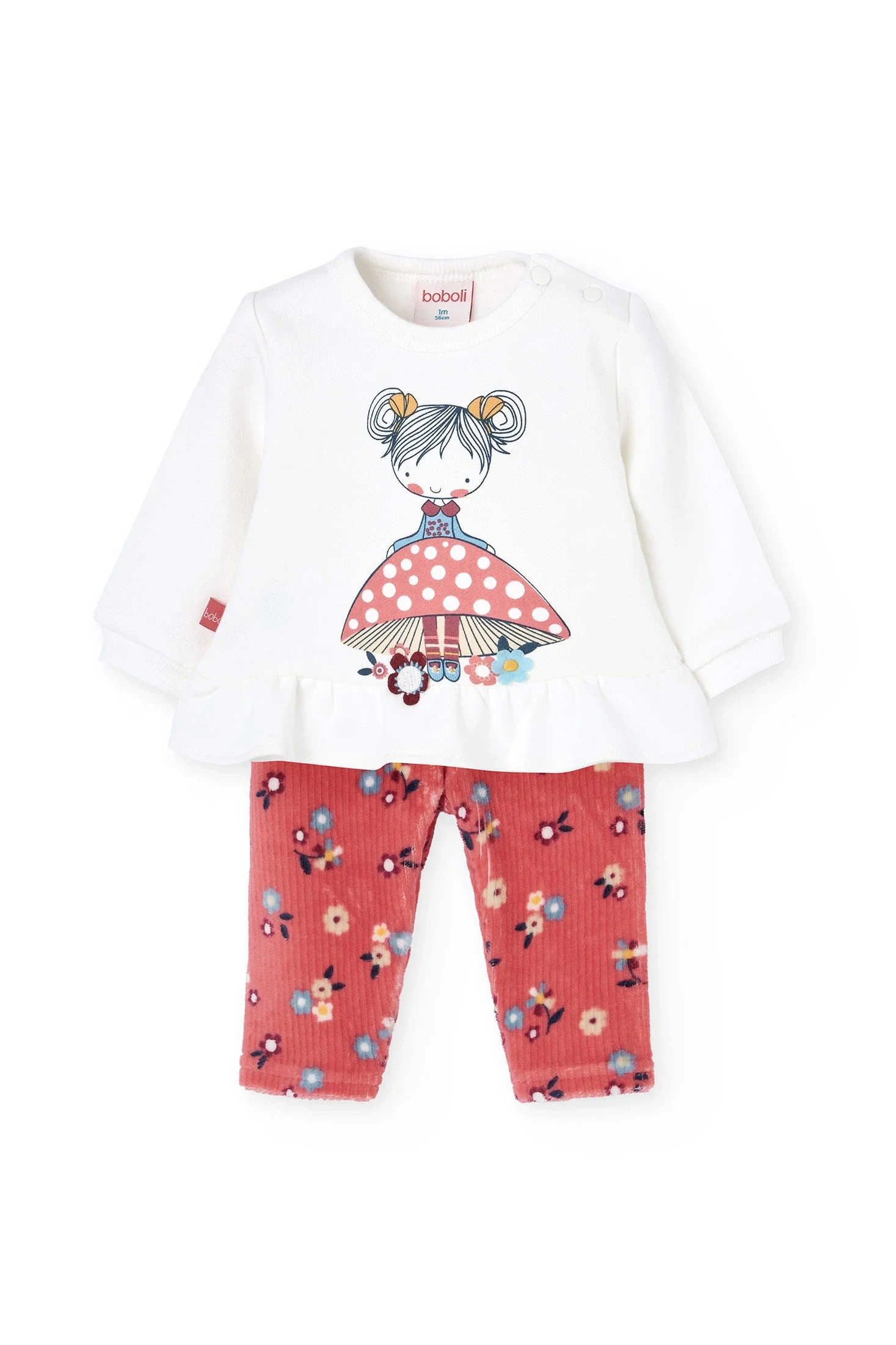 Completo bimba fiori  Boboli