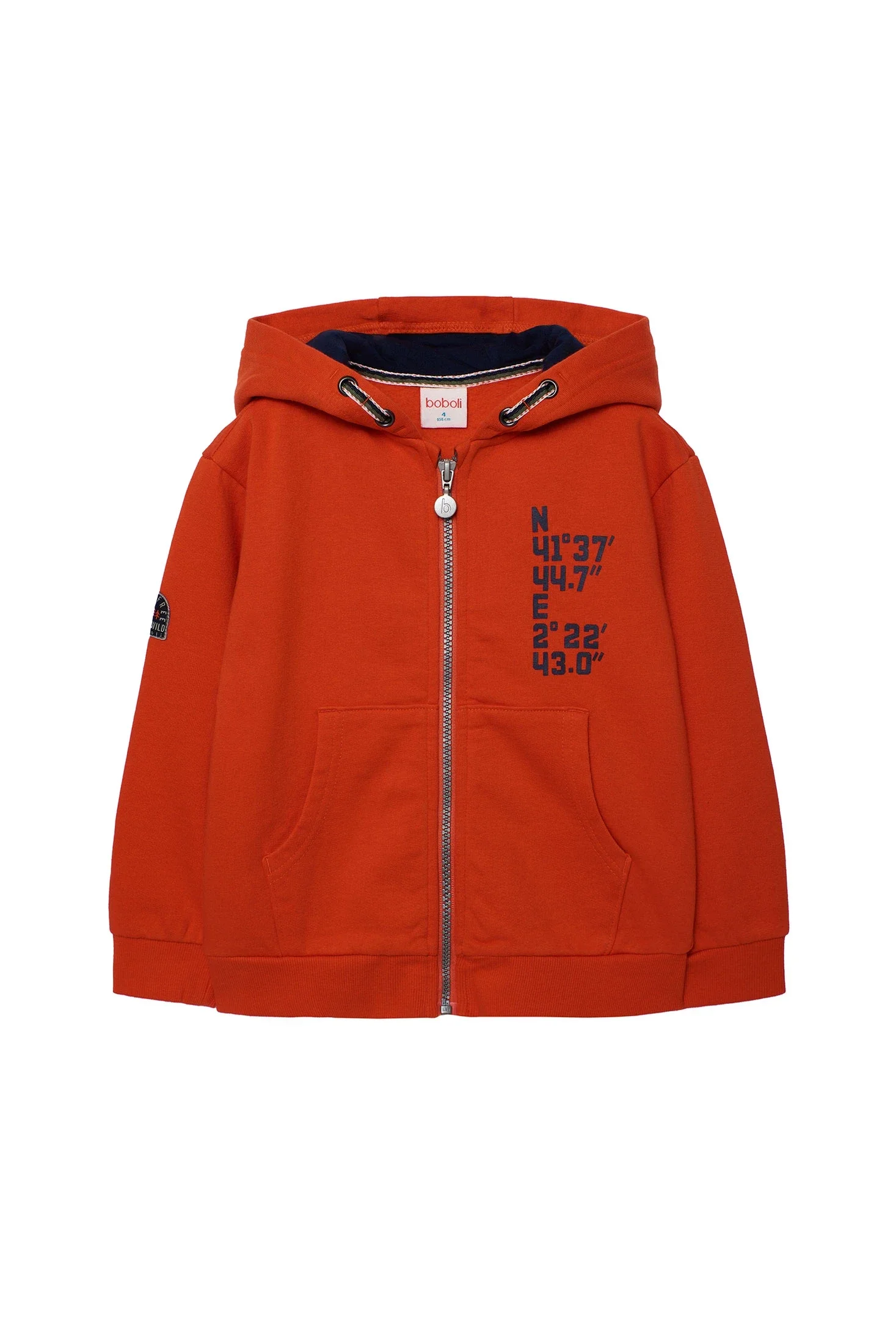 Felpa arancione Boboli