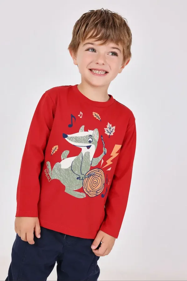 Maglietta tasso tamburello Boboli