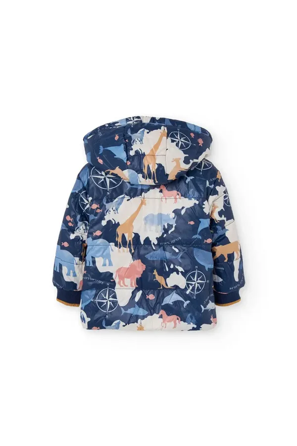Giacca Boboli reversibile animaletti