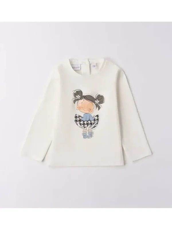 Maglietta Sarabanda bimba glitter