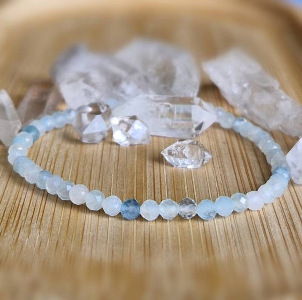 Aquamarin Armband