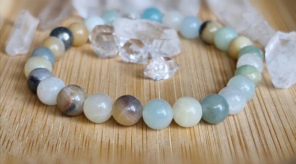 Amazonit Armband - 6 mm