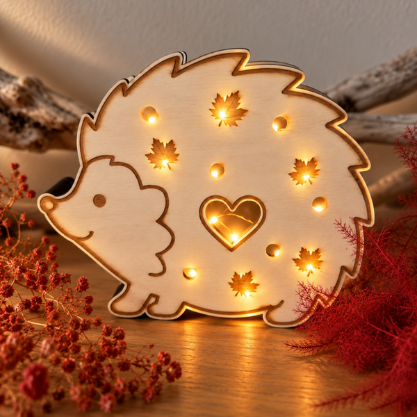 Holzdeko Igel