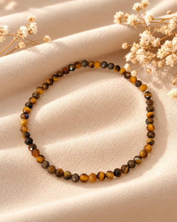 Tigerauge Edelstein Armband - Vertrau auf deine Stärke