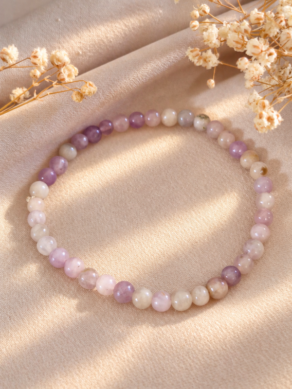 Lavendel Amethyst Armband