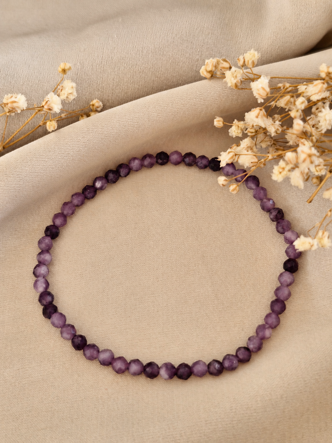 Lepidolith Armband