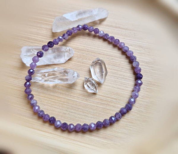 Lepidolith Armband