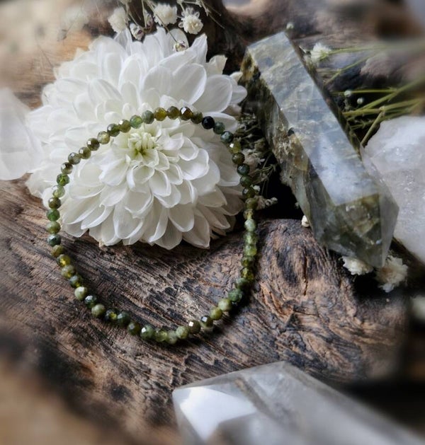 Grünes Turmalin Armband