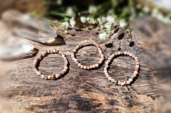 Rhodonit Ring