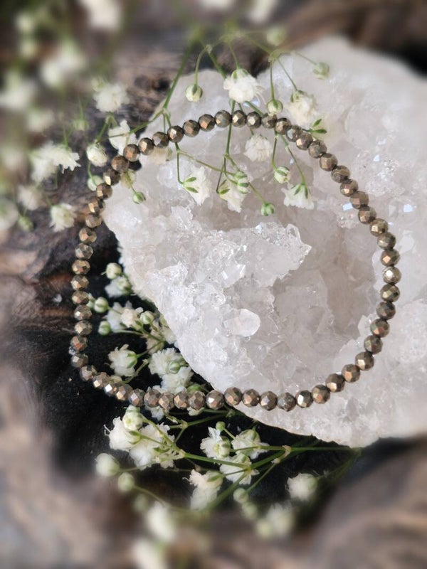 Pyrit Armband