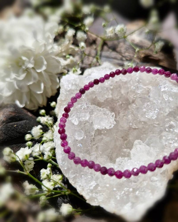 Rubin Armband