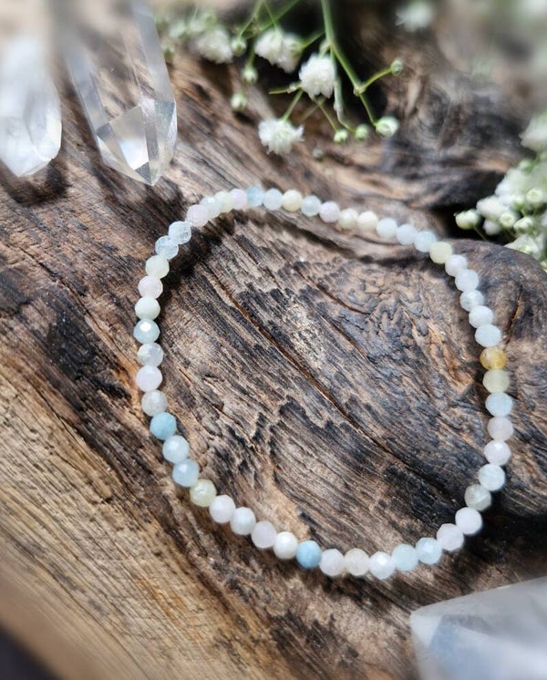 Morganit Armband