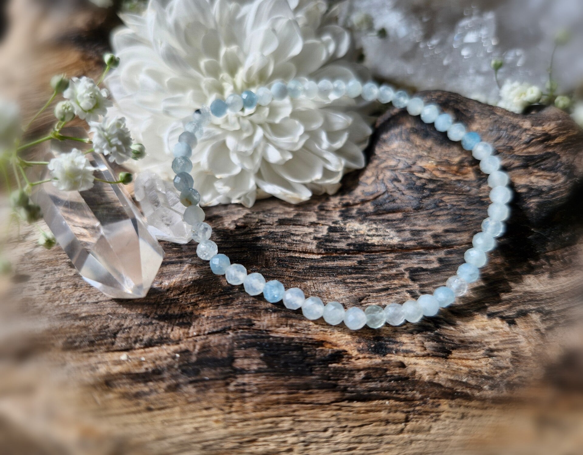 Aquamarin Armband
