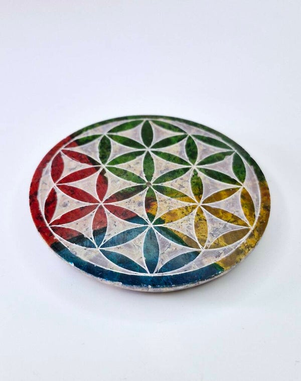 Speckstein Räucherstäbchenhalter