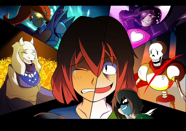 Print Undertale cast