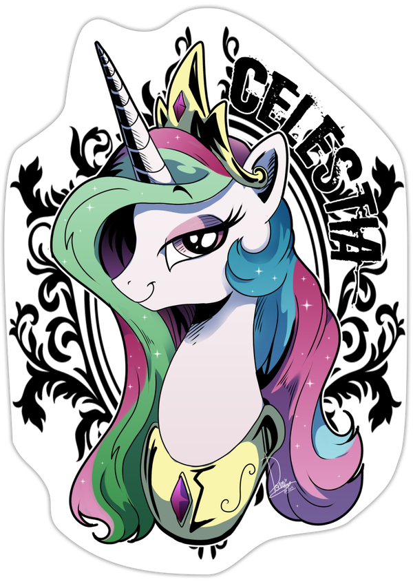 Sticker Celestia Princess